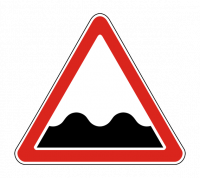 Знак 1.16 Неровная дорога