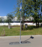 Опора для временных рекламных щитов